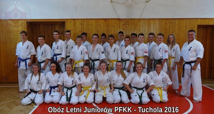 Obóz Letni Juniorów PFKK – Tuchola&nbsp;2016