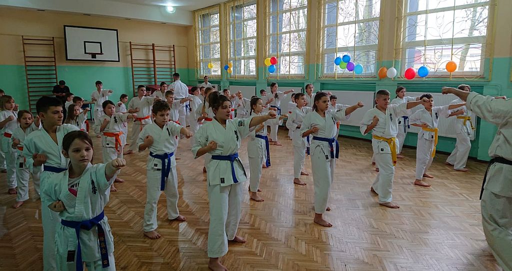 Zimowa Szkoła Karate w&nbsp;Ciechocinku